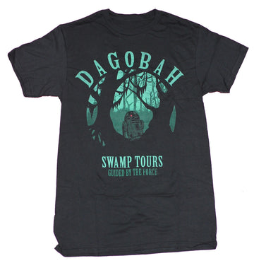Star Wars  Mens T-Shirt - Dagobah Swamp Tours Guided By The Force