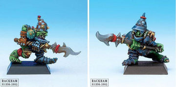 Rackham Confrontation Strohm Warrior With Guisarme Lead Figure Blister Pack