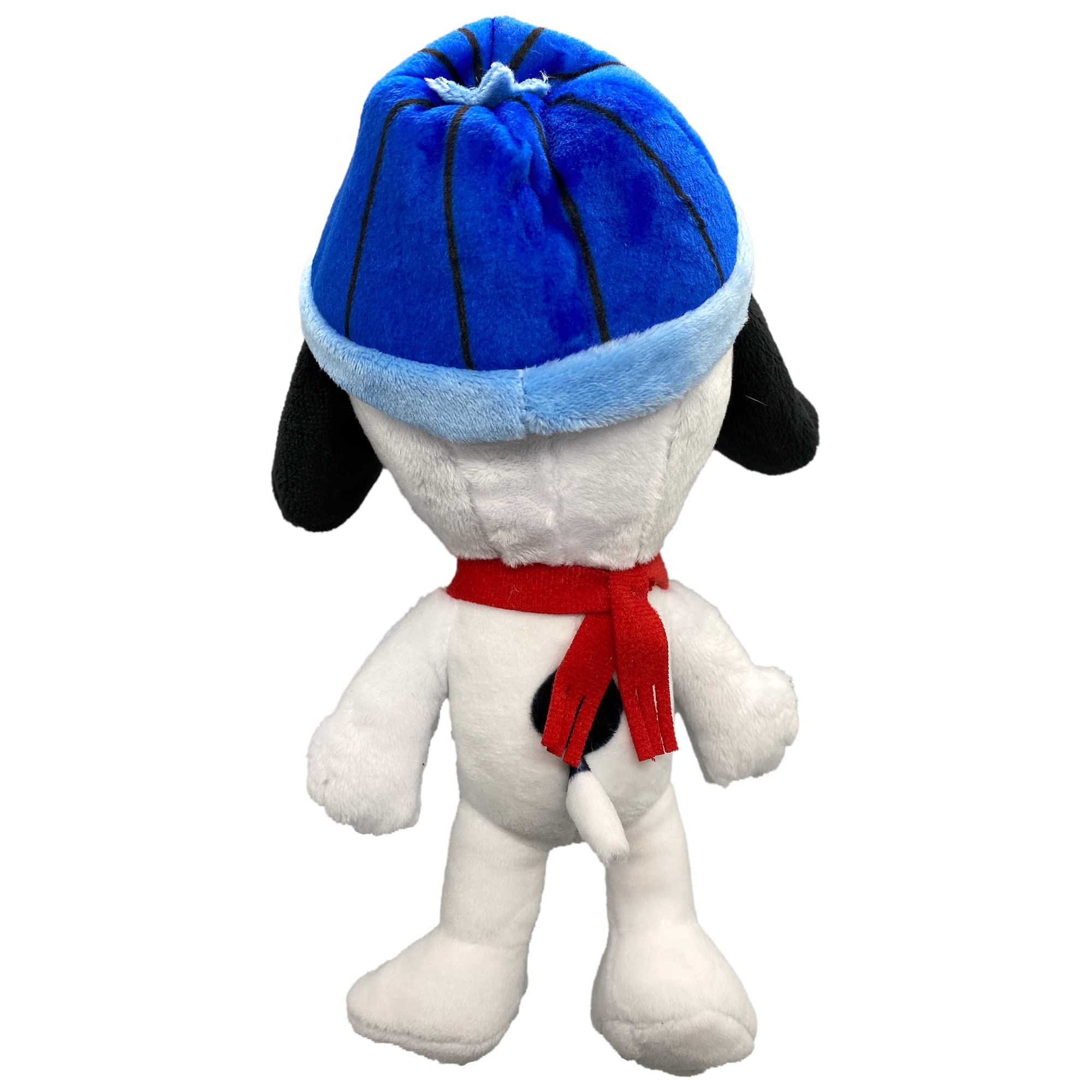 JINX Official Peanuts Collectible Plush Snoopy, Excellent Plushie Toy for Toddlers & Preschool, Blue Beanie
