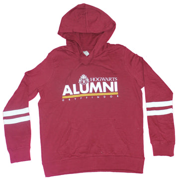 Harry Potter Mens Pull-Over Hoodie - Hogwarts Alumni House Gryffindor
