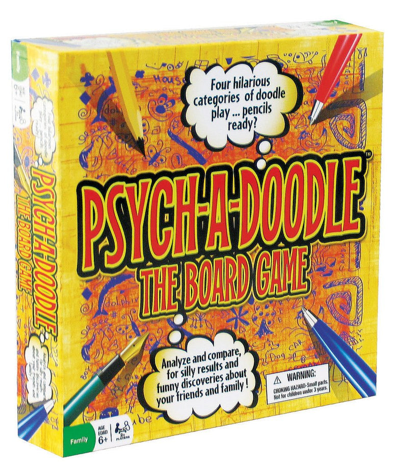 Psych Fun Game Psych-a-Doodle Board Game — Inmyparentsbasement.com