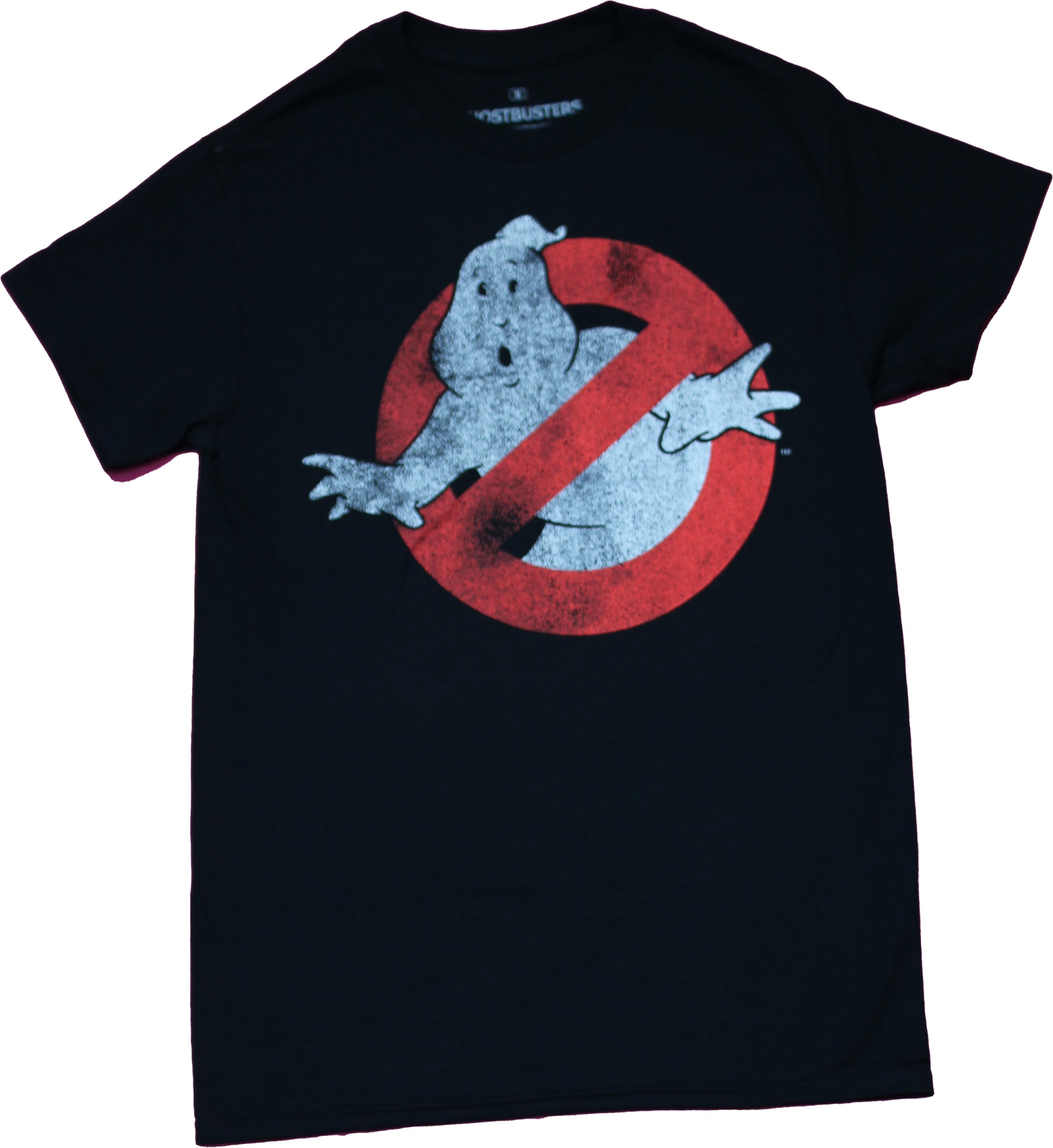 Ghostbusters Mens T-Shirt - Distressed Classic Logo