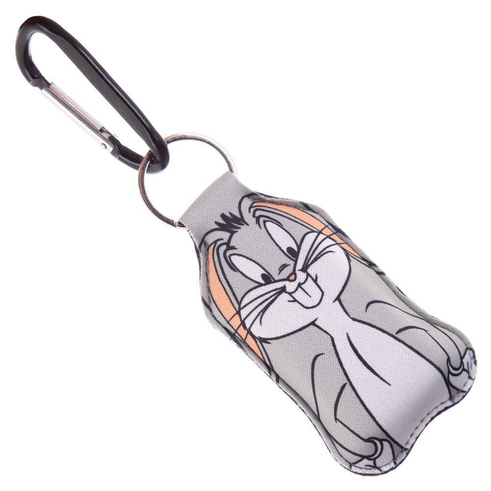 Looney Tunes Bugs Bunny Hand Sanitizer Holder Keychain