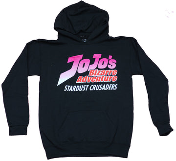 Jojo's Bizarre Adventure Pullover Hoodie - Stardust Crusaders Jojo Picture Back