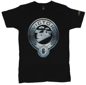 The Hunger Games Mens T-Shirt - District 6 Victor Monorail Image