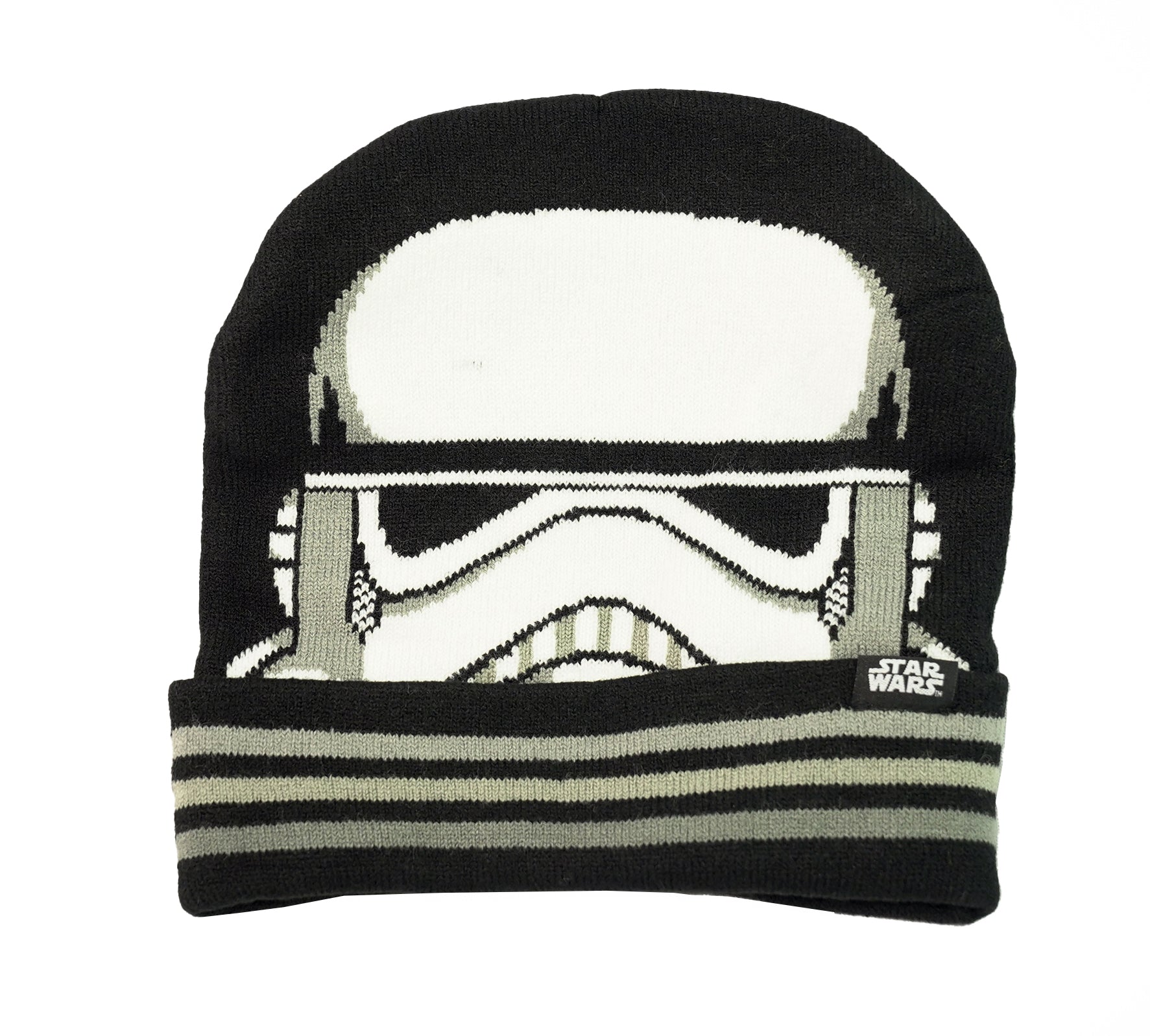 Star Wars Stormtrooper Black, White, and Grey Beanie
