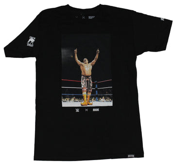 Iron Sheik Mens T-Shirt  - Iron Sheik Posing in Victory in thing Photo Image