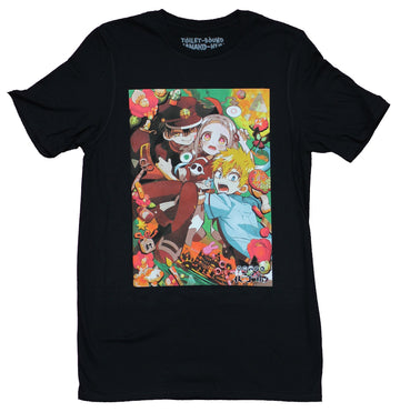 Toilet Bound Mens T-Shirt - Character Group Key Art Image