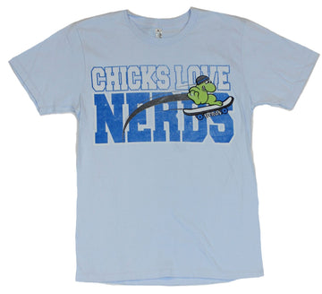 Nerds (Classic Candy) Mens T Shirt  - Chicks Love Nerds [Apparel]