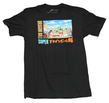 Dragon Ball Z Super Mens T-Shirt - Giant Group Ramen Feast