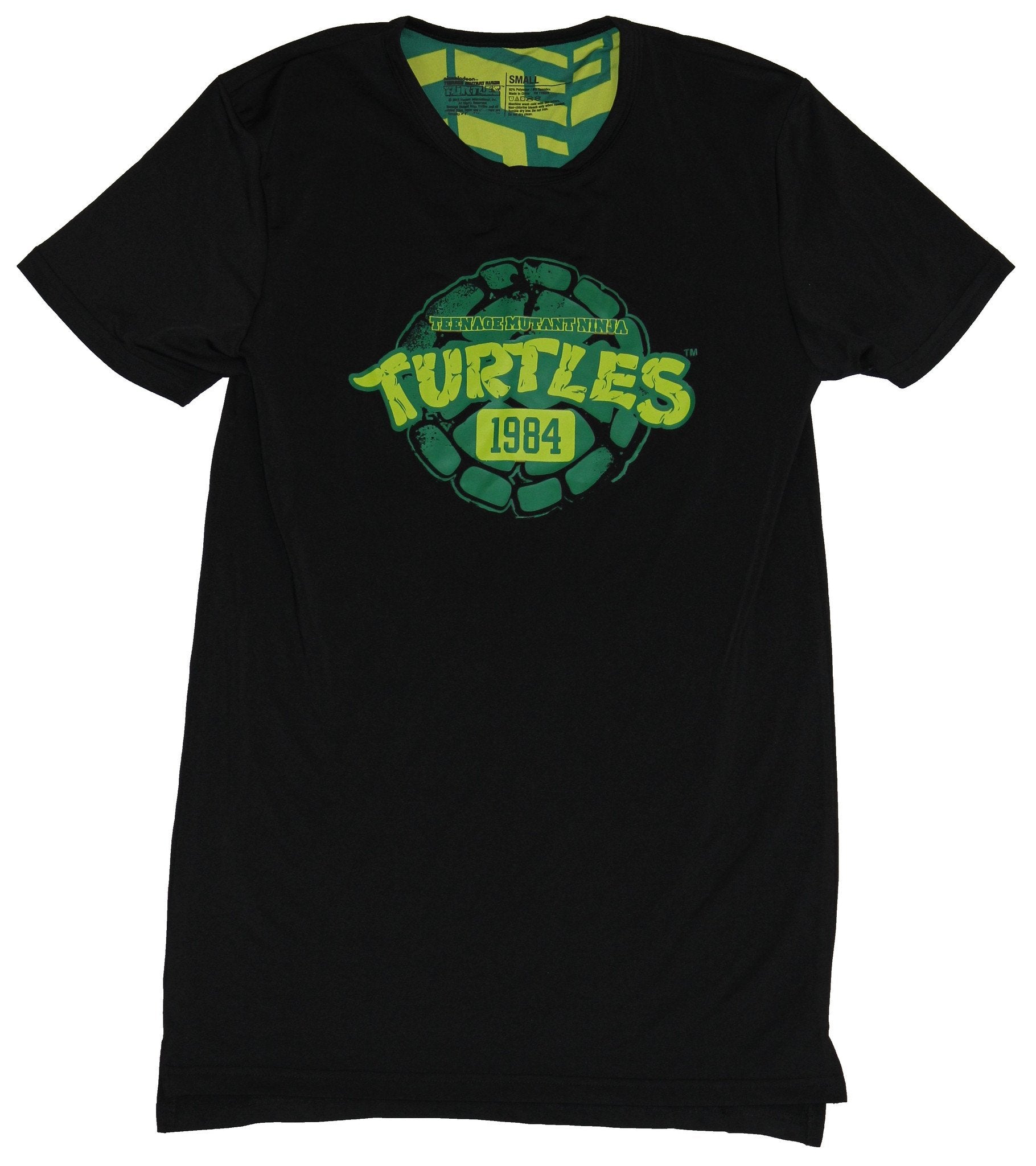 Teenage Mutant Ninja Turtles Moisture Wicking  Mens T-Shirt - 1984 Stamp Shell