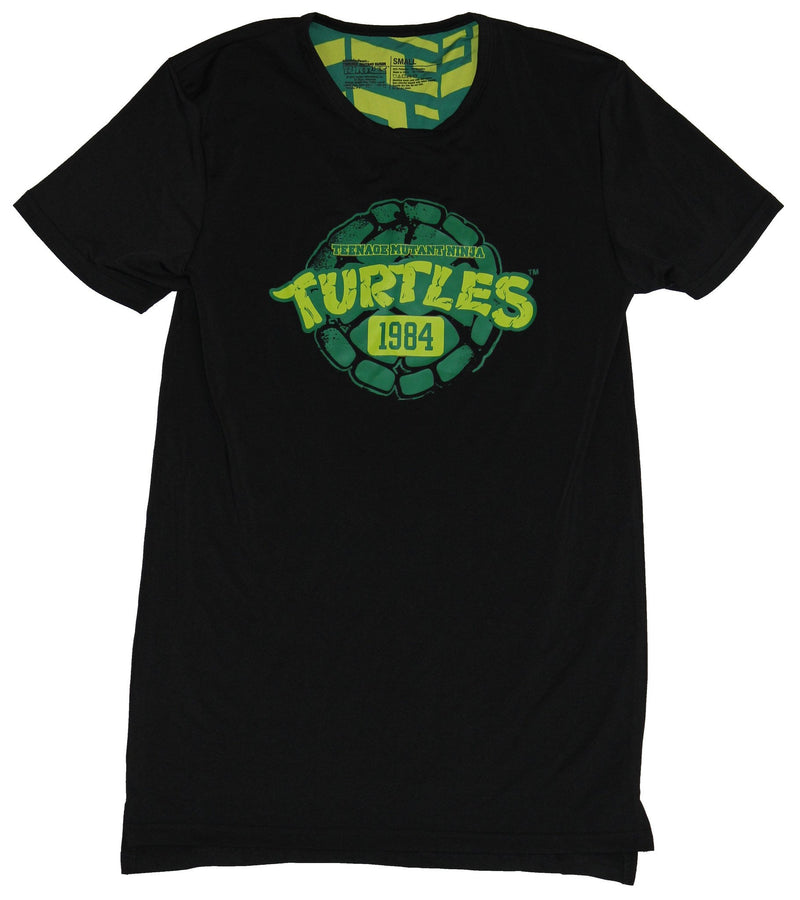 Teenage Mutant Ninja Turtles Moisture Wicking  Mens T-Shirt - 1984 Stamp Shell - Inmyparentsbasement.com