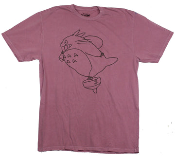 My Neighbor Totoro Mens  T-Shirt -  Spirit on a Spinning Top