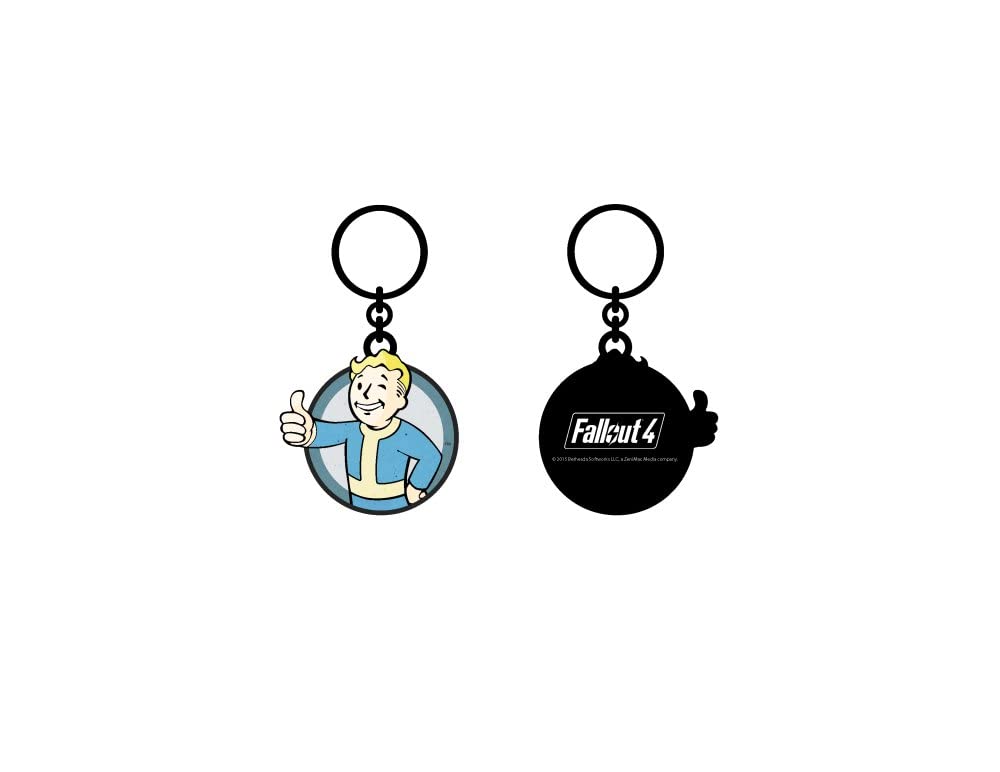 Fallout Keychain Gamer Accessories Fallout Gift - Fallout Accessories Gamer Keychain