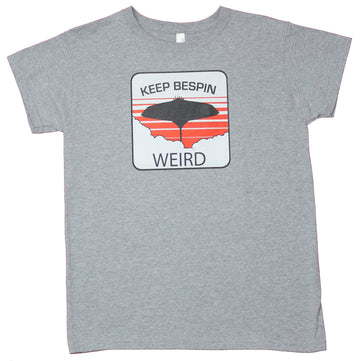 Keep Bespin Weird  Girls Juniors T-Shirt - Cloud City Image