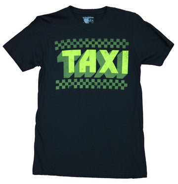 Taxi Mens T-Shirt - Distressed Classic Show Logo