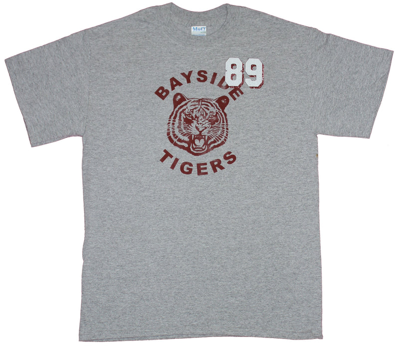 Saved By the Bell Mens T-Shirt  - Distressed Bayside 89 School Logo