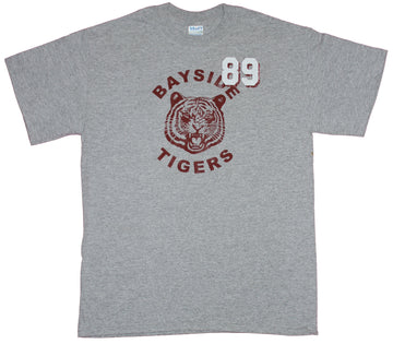 Saved By the Bell Mens T-Shirt  - Distressed Bayside 89 School Logo