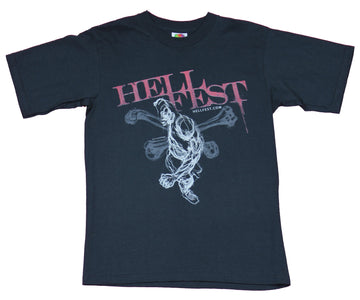 Hellfest Youth T-Shirt - Hellfest Dancing Sketchy Bone Guy