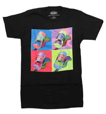 Spongebob Squarepants Mens T-Shirt - 4 Panel Canned Bread