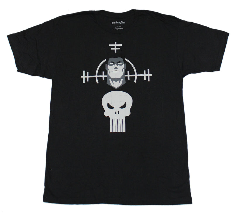 Punisher Mens T-Shirt - Frank Castle in Target - Inmyparentsbasement.com