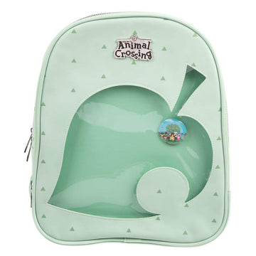 Animal Crossing Leaf Ita Mini Backpack with Removable Pin