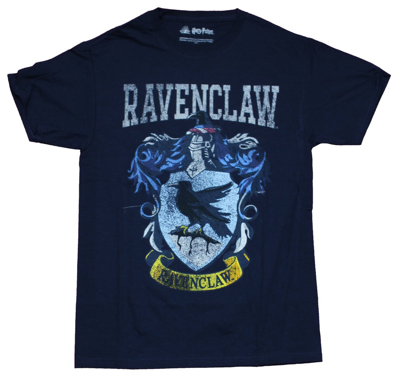 Harry Potter Mens T-Shirt - Distressed Ravenclaw Crest