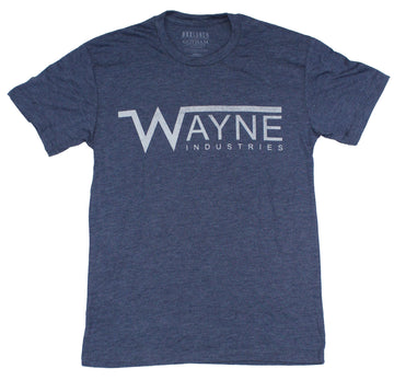 Batman (DC Comics) Mens T-Shirt - Wayne Industries Logo Image