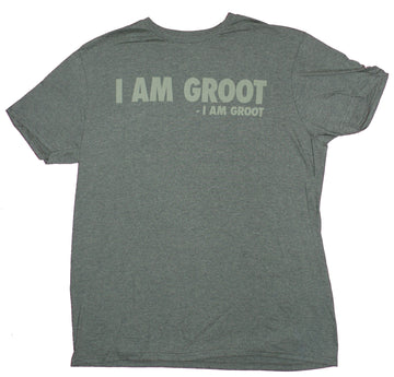 Guardians of the Galaxy Mens T-Shirt  - I Am Groot! Groot Quote Image