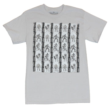 Guardians of the Galaxy (Marvel Comics) Mens T-Shirt - Filmstrip Groot & Rocket