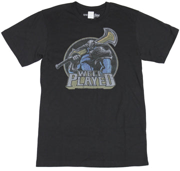 Dota 2 Mens T-Shirt - Sven Well Played Circle Image