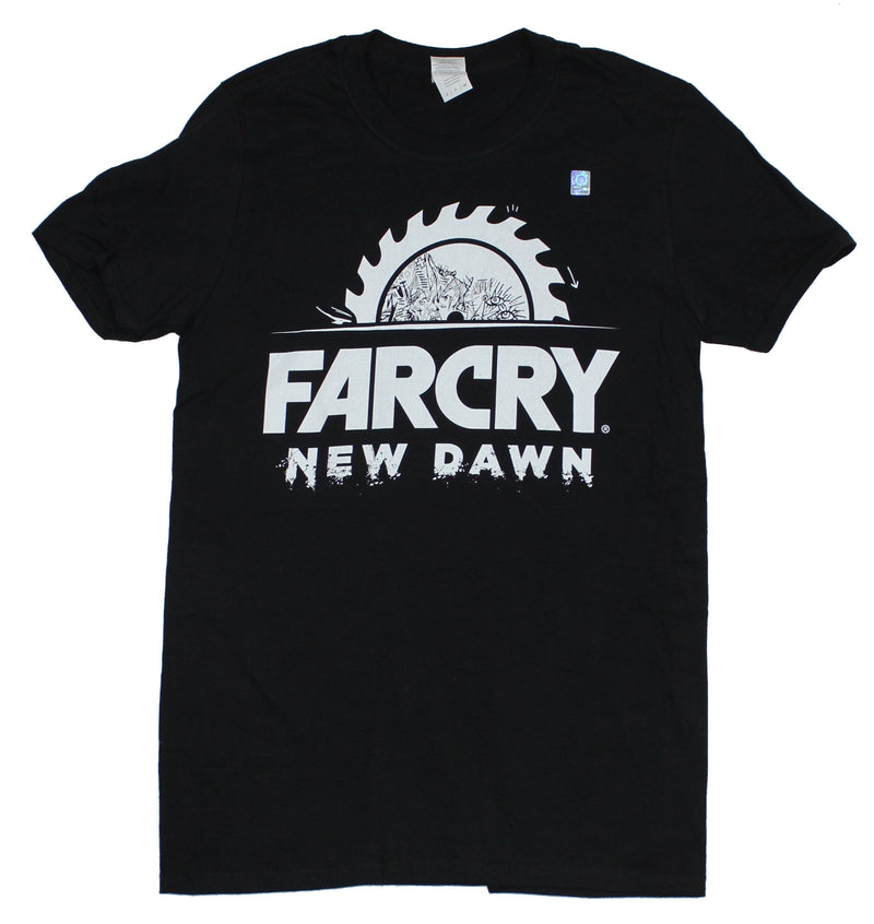 Far Cry New Dawn Mens T-Shirt - Sawblade Logo Image
