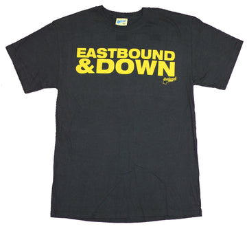 Eastbound & Down Mens T-Shirt  - Block Letter Yellow Word Logo