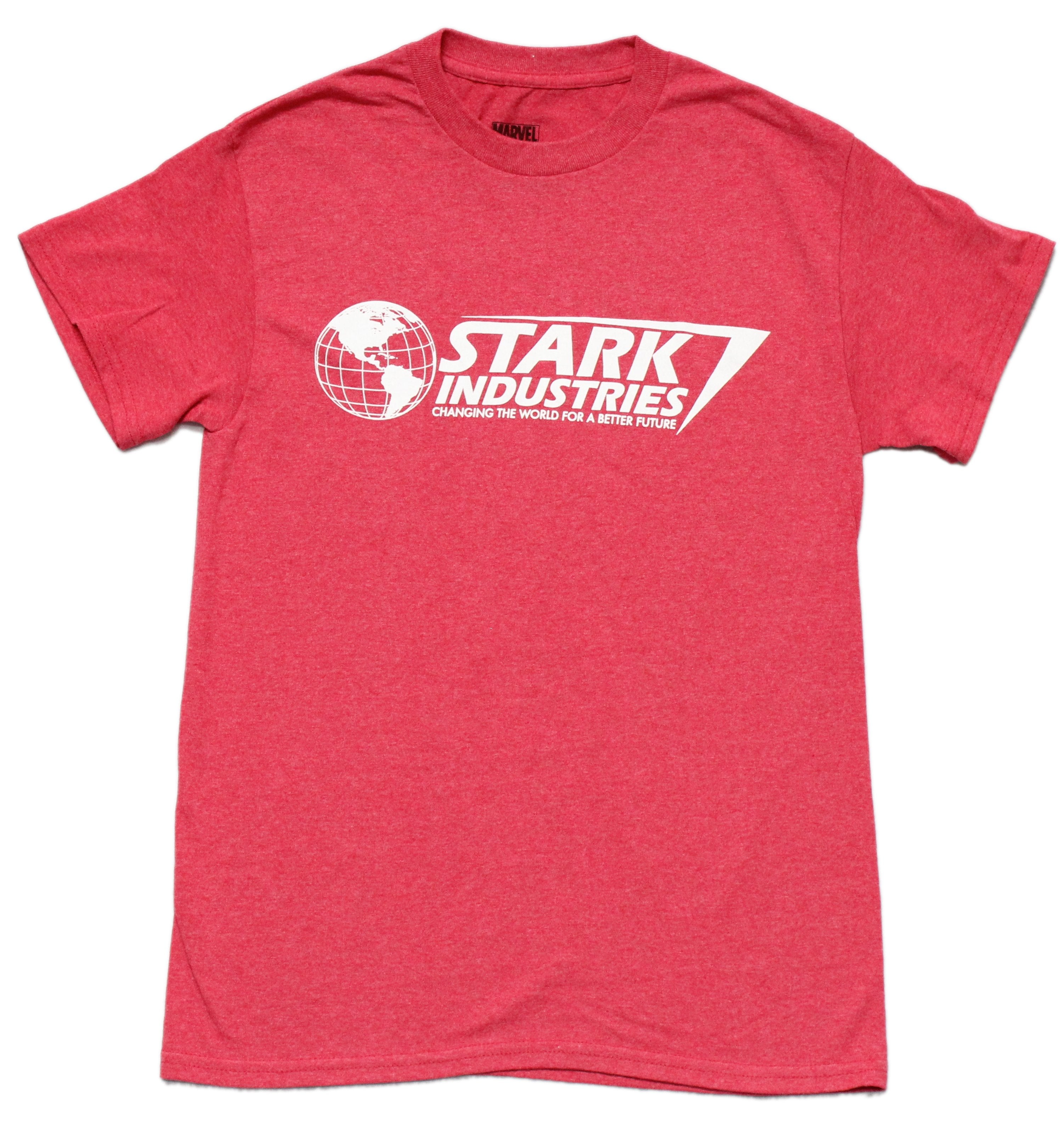 Iron Man Mens T-Shirt - Stark Industries Company Logo