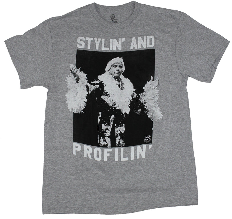 Ric Flair WWE Mens T-Shirt - Stylin & Profiln Photo Image - Inmyparentsbasement.com