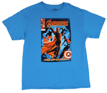 The Avengers (Marvel Comics) Mens T-Shirt  - Behold Vision Age of Ultron