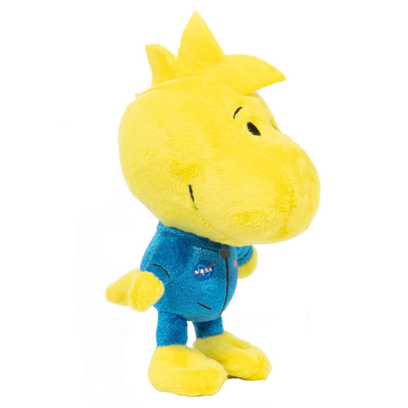 Jinx Official Peanuts Collectible Plush Woodstock, Excellent Plushie Toy for Toddlers & Preschool, Blue NASA Astronaut, Snoopy Team