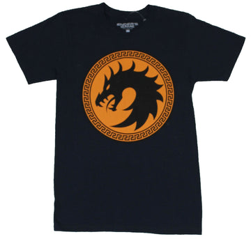 Ender's Game Mens T-Shirt - Dragon Army Circle Orange Logo