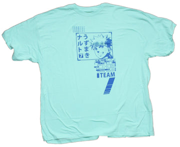 Naruto Shippuden Mens T-Shirt - Kanji Box Naruto Face