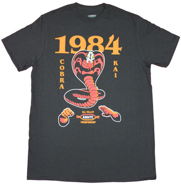 Karate Kid Mens T-Shirt  - All Valley Tournament 1984 Cobra Kai Image