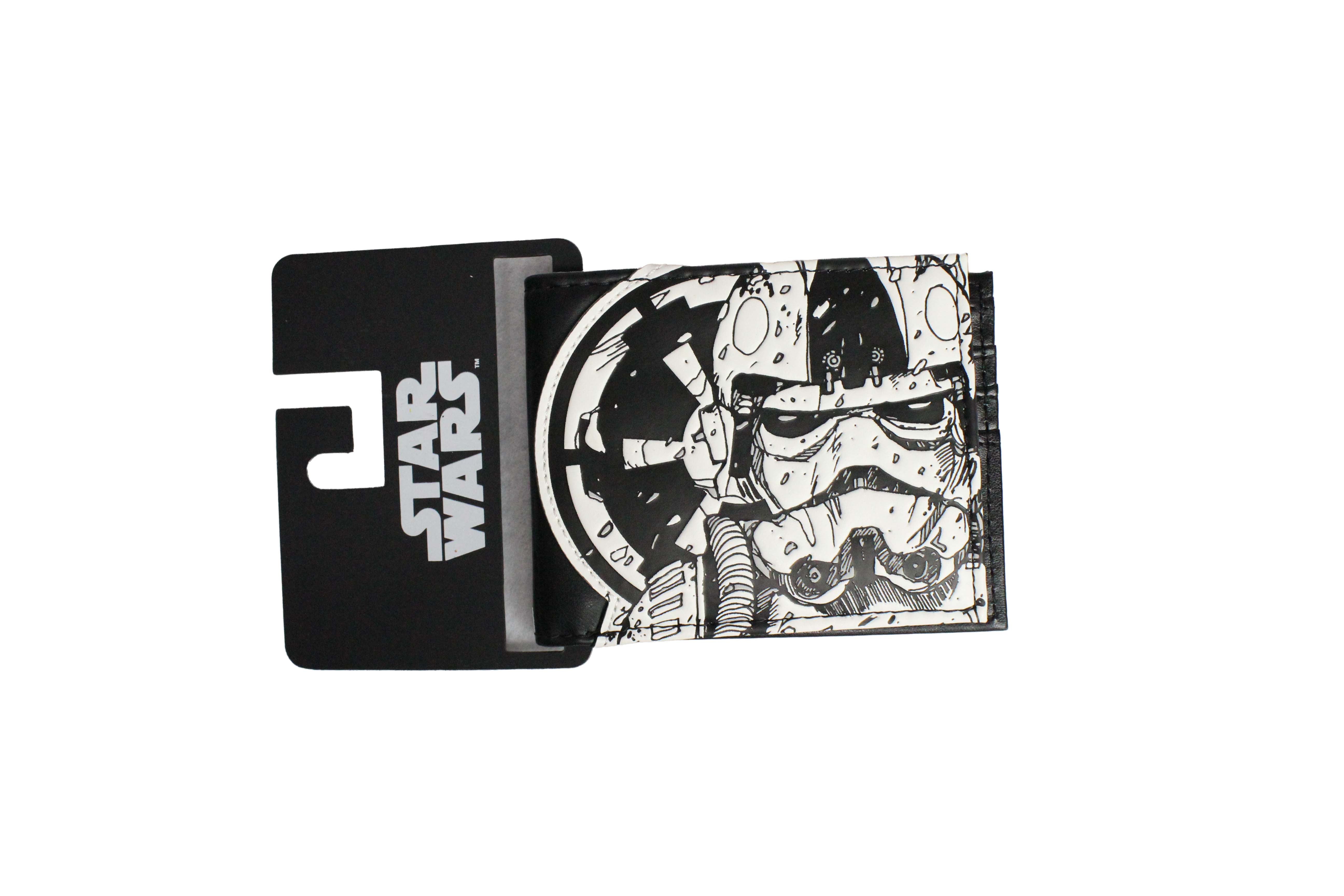 Concept One Star Wars Wallet, Slim Bifold Wallet With Decorative