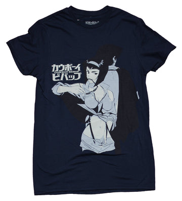 Cowboy Bebop Mens T-Shirt - Faye Valentine Midriff Pose