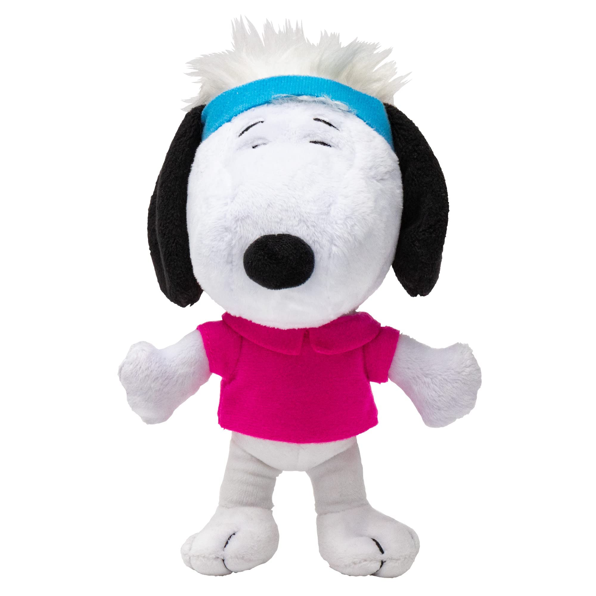 JINX Official Summer Peanuts Collectible Plush Snoopy, Excellent Plushie Toy for Toddlers & Preschool, Happy Bandana