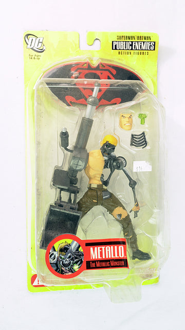 DC Direct Superman/Batman Public Enemies Metallo Action Figure - Open Box Complete