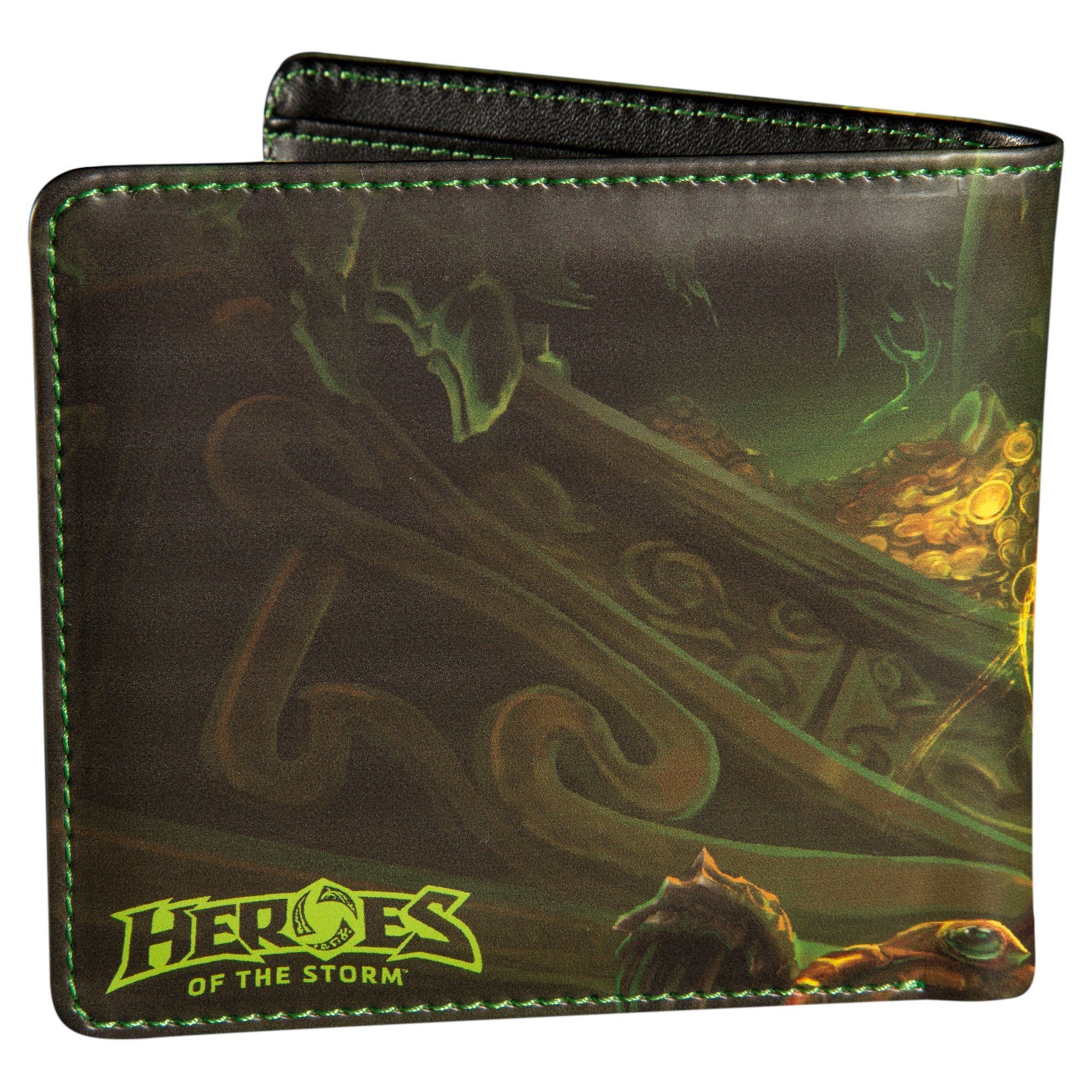 JINX Heroes of the Storm Blackheart's Bay Bi-Fold Wallet (Multi-Color, One Size)