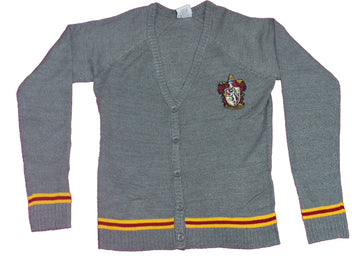 Harry Potter Girls Plus Size Cardigan - Gryffindor House Crest