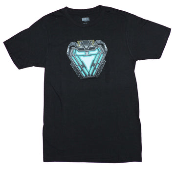 Iron Man Mens T-Shirt - Inifnity War Style Arc Reactor Front