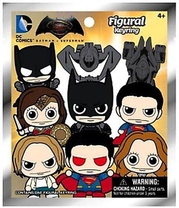DC Comics: Batman vs Superman 3-D Figural Keyring Mystery Pack