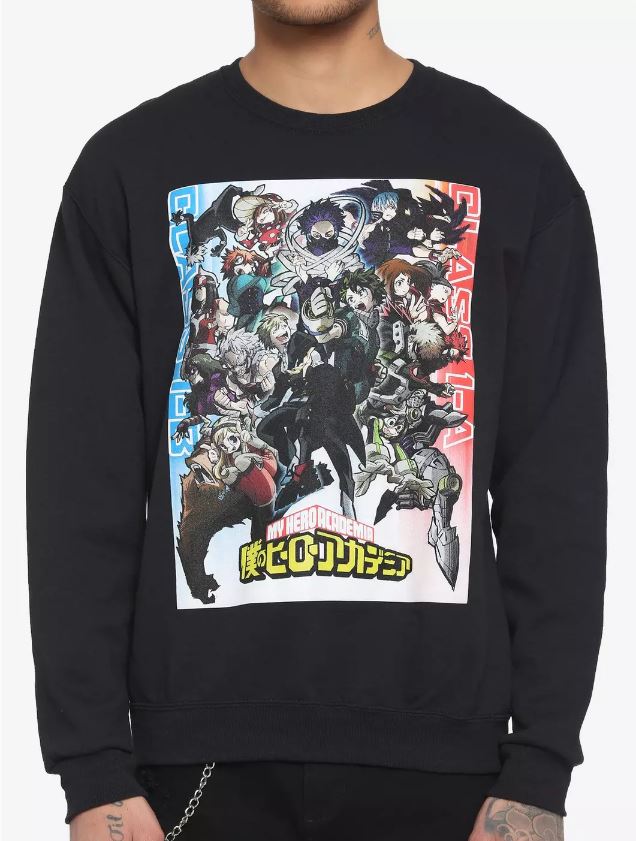 My Hero Academia Class 1-A Vs. Class 1-B Sweatshirt