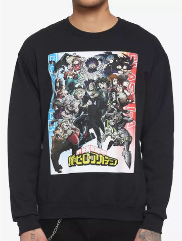 My Hero Academia Class 1-A Vs. Class 1-B Sweatshirt